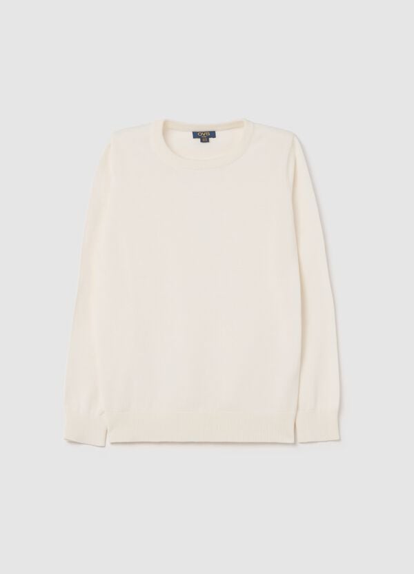 Ovs Pullover In Cotone Tinta Unita