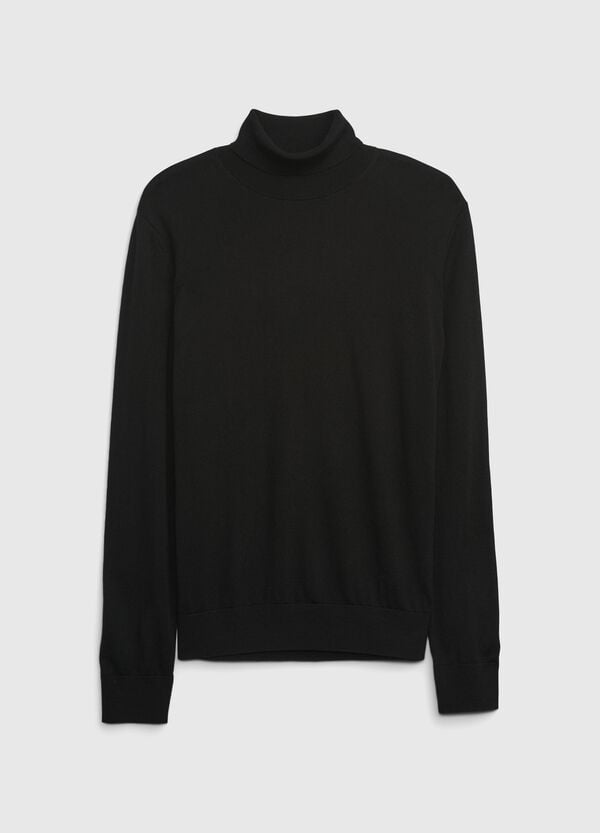 Ovs Pullover In Lana Merino A Collo Alto