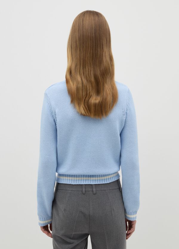 Ovs Pullover Jacquard Con Stella