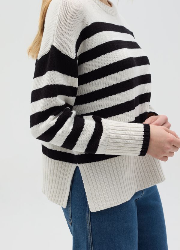 Ovs Pullover Oversize A Righe