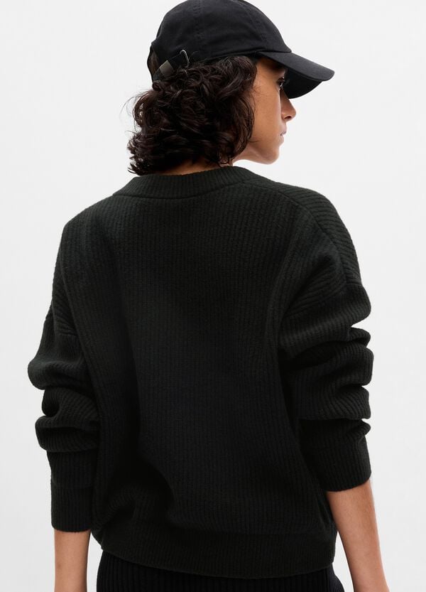 Ovs Pullover Oversize Scollo Serafino