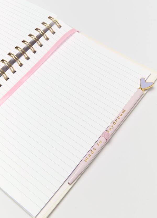 Ovs Quaderno A Spirale Con Penna