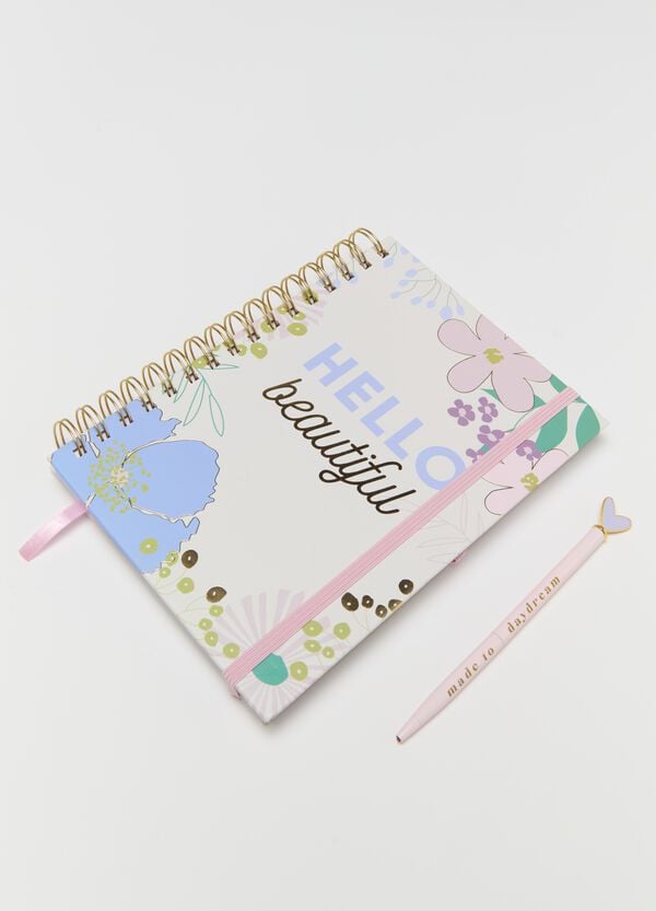 Ovs Quaderno A Spirale Con Penna