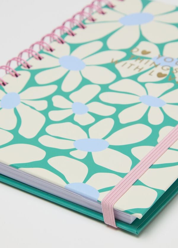Ovs Quaderno A Spirale Con Stampa A Fiori