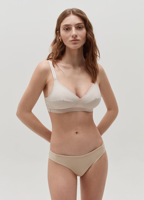 Ovs Reggiseno Basic Senza Cuciture Beige LOVABLE