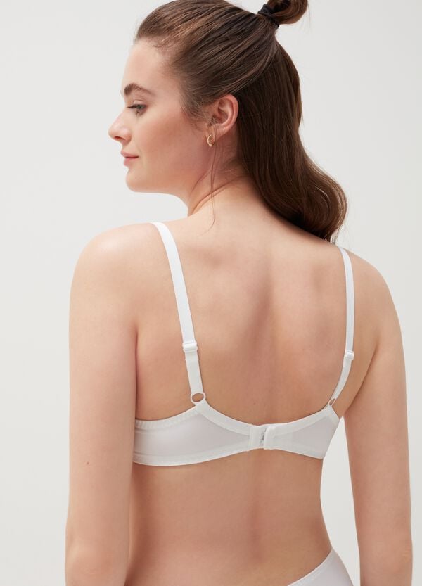 Ovs Reggiseno Bianco LOVABLE Con Dettagli In Pizzo