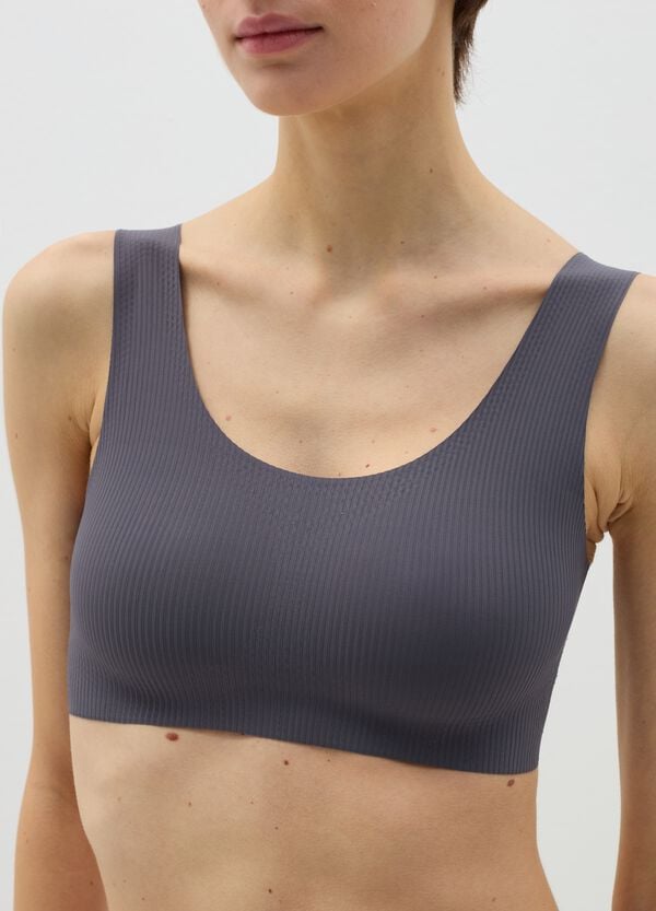 Ovs Reggiseno Bralette A Costine Senza Cuciture