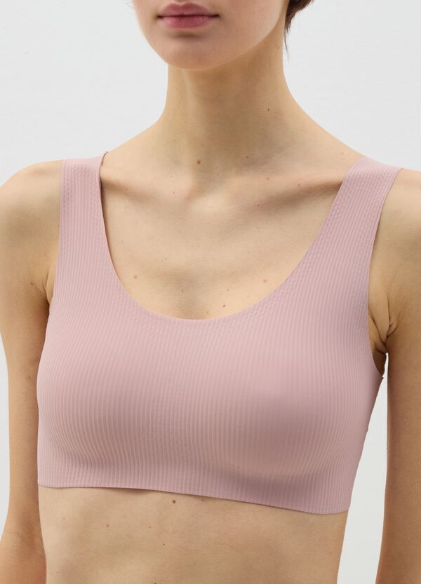 Ovs Reggiseno Bralette A Costine Senza Cuciture