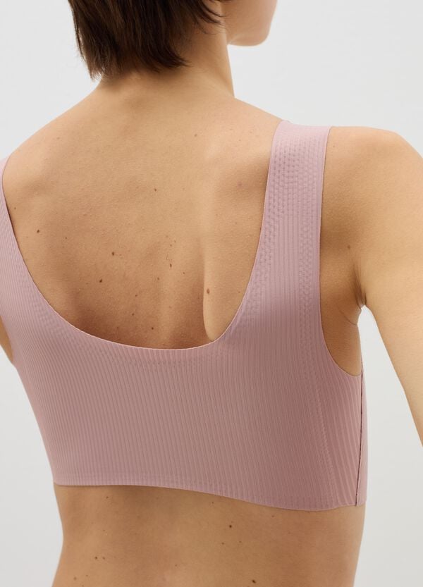 Ovs Reggiseno Bralette A Costine Senza Cuciture