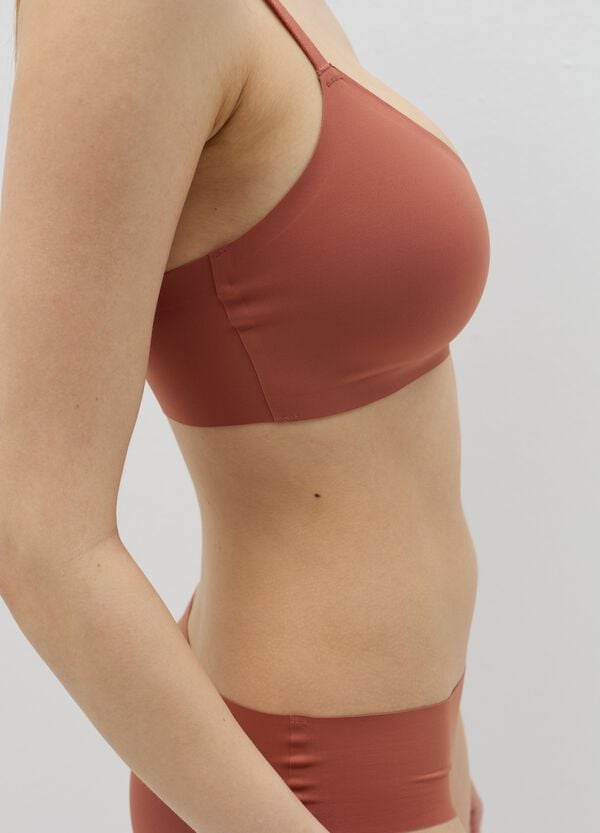 Ovs Reggiseno Bralette In Microfibra Stretch