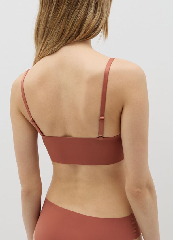 Ovs Reggiseno Bralette In Microfibra Stretch