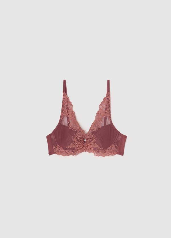 Ovs Reggiseno Bralette in pizzo con ferretto
