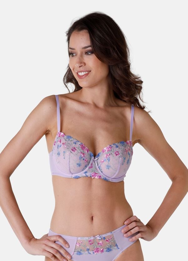 Ovs Reggiseno Con Ferretto Embroidery Lace