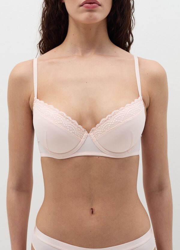 Ovs Reggiseno Imbottito Con Pizzo