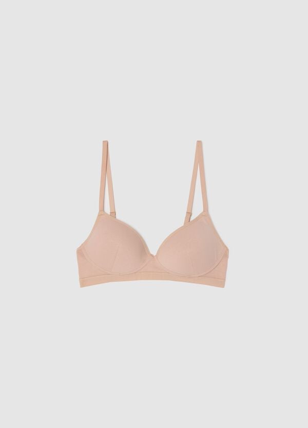 Ovs Reggiseno imbottito full-coverage nude