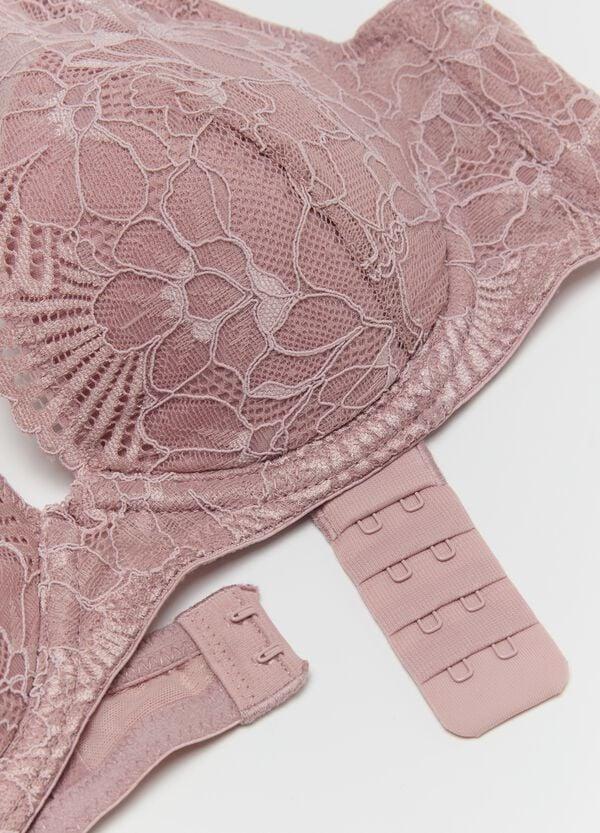 Ovs Reggiseno Lisa In Pizzo Floreale Con Ferretto