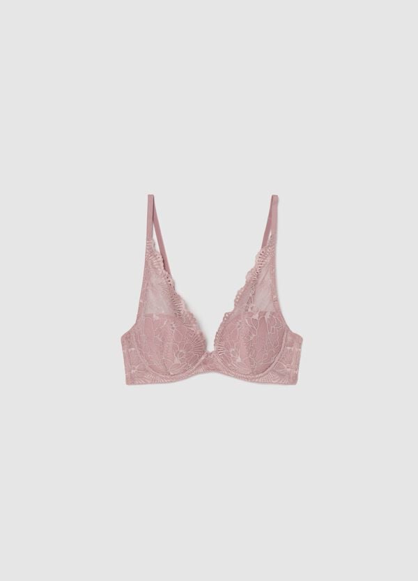Ovs Reggiseno Lisa in pizzo floreale con ferretto