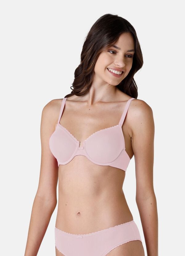 Ovs Reggiseno LOVABLE In Cotone Elasticizzato Rosa