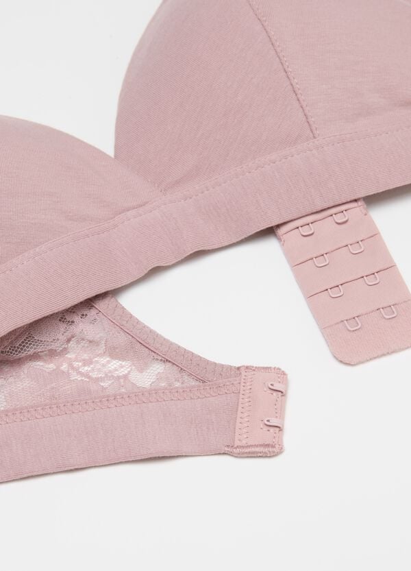 Ovs Reggiseno Triangolo Con Inserti In Pizzo