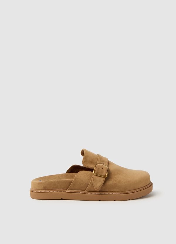 Ovs Sabot Scamosciati Con Fibbia