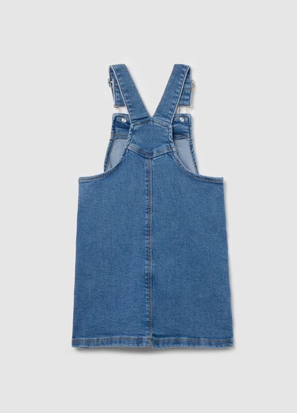 Ovs Salopette Gonna In Denim