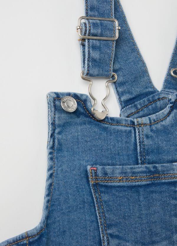 Ovs Salopette Gonna In Denim