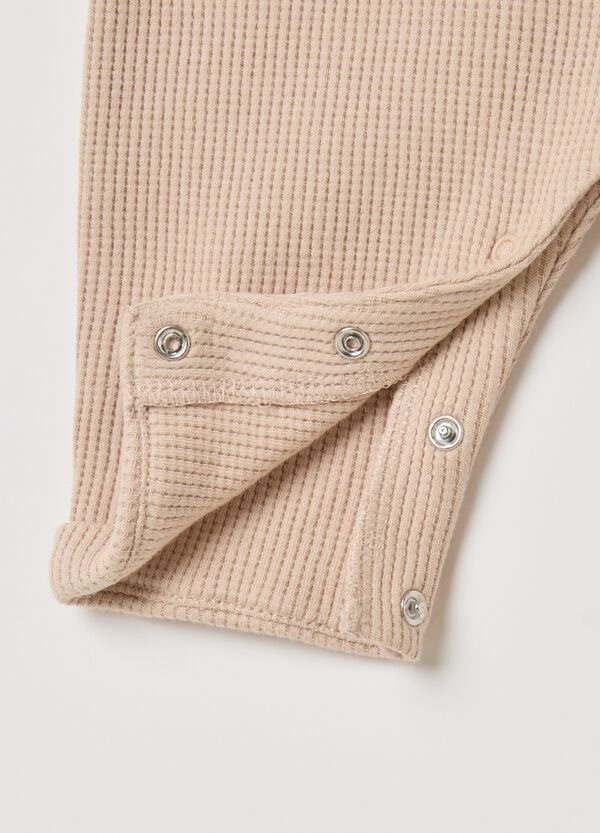 Ovs Salopette Waffle Con Patch Koala