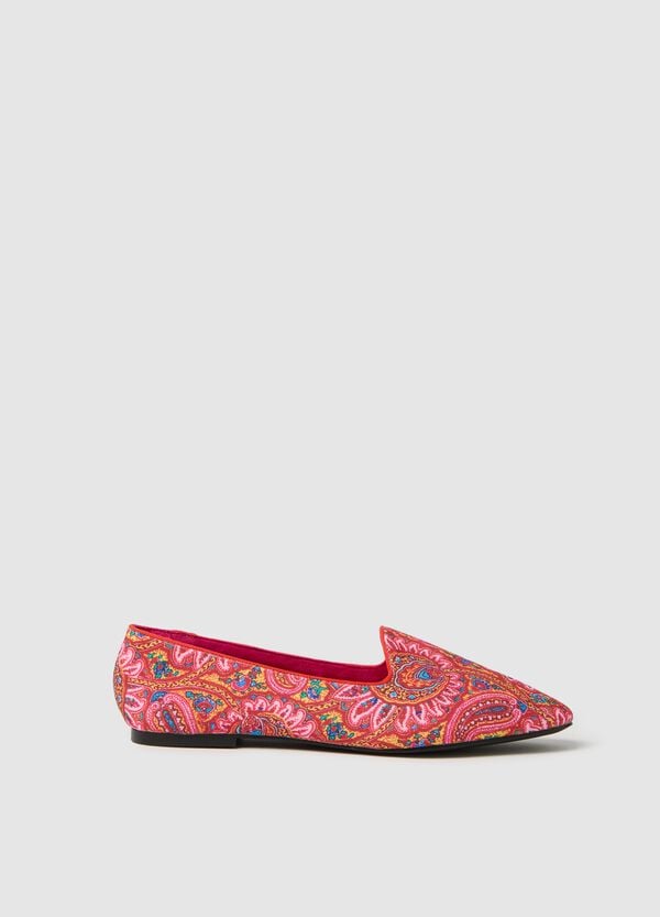 Ovs Scarpa friulana fantasia paisley rosa