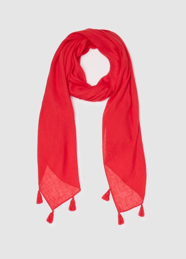 Ovs Sciarpa con nappine