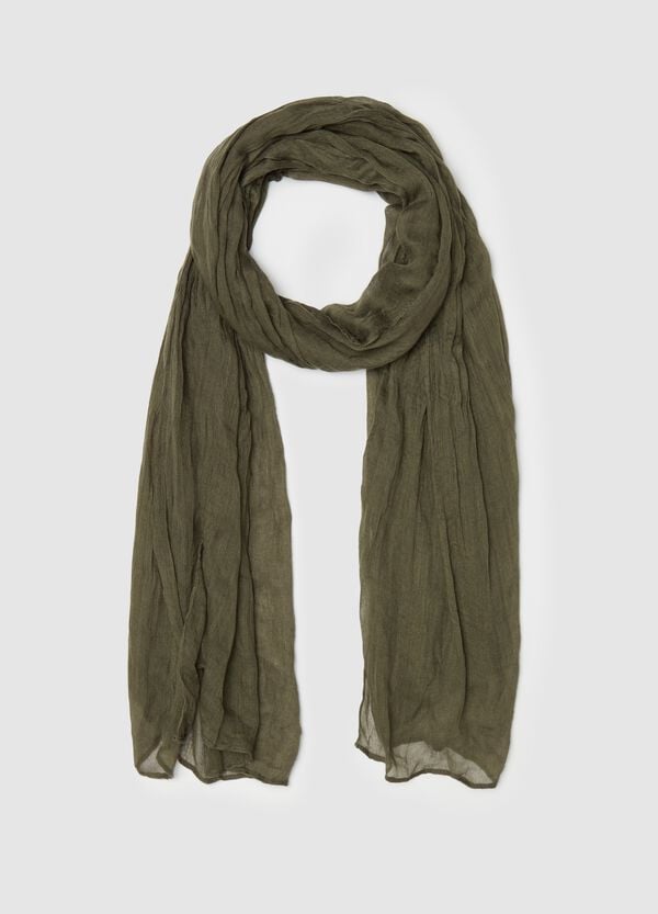 Ovs Sciarpa effetto crinkle tinta unita