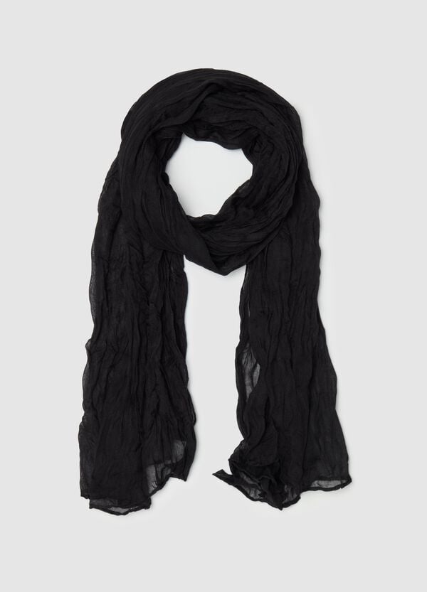 Ovs Sciarpa effetto crinkle tinta unita