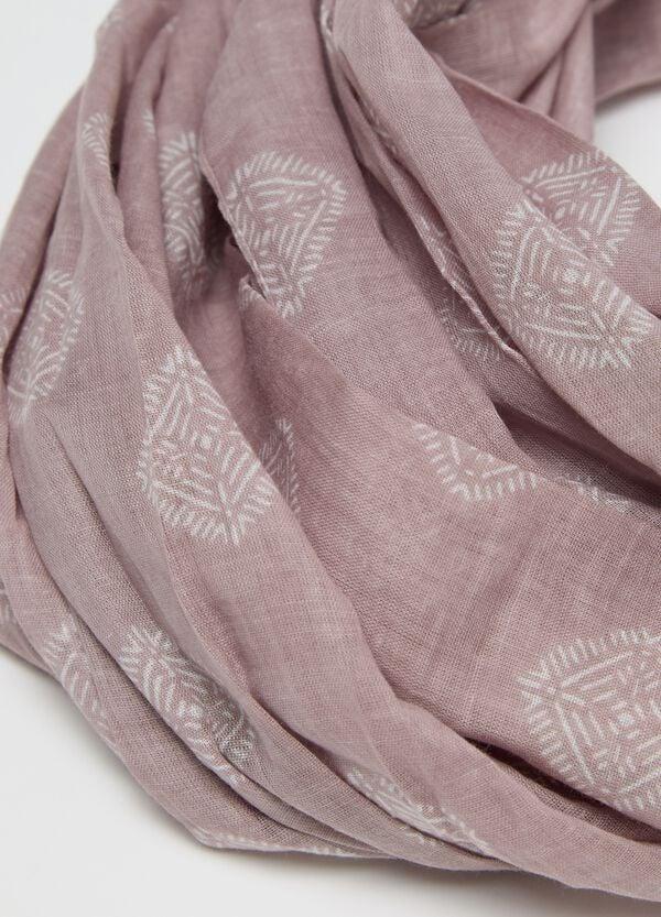 Ovs Sciarpa In Cotone Con Motivi Geometrici