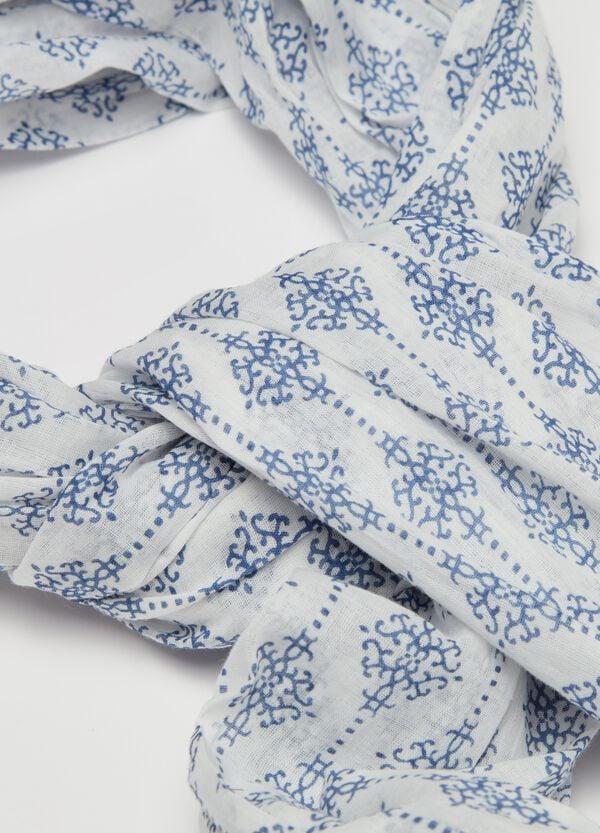 Ovs Sciarpa Sfrangiata Con Stampa Etnica