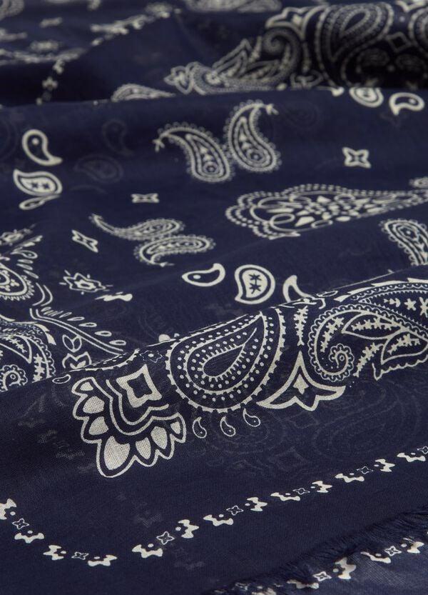 Ovs Sciarpa Sfrangiata Con Stampa Paisley