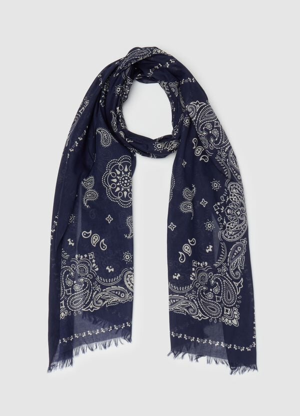 Ovs Sciarpa sfrangiata con stampa paisley
