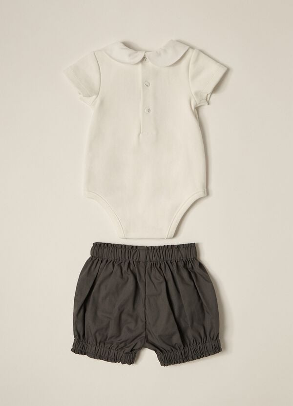 Ovs Set Body + Shorts IANA Neonato