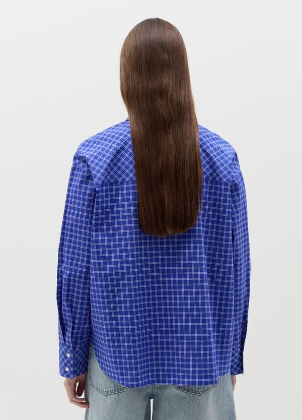 Ovs Set Camicia E Bralette In Fantasia Check