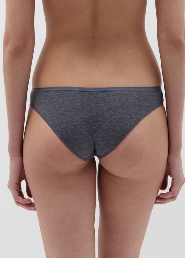 Ovs Set Cinque Brasiliani In Cotone Stretch