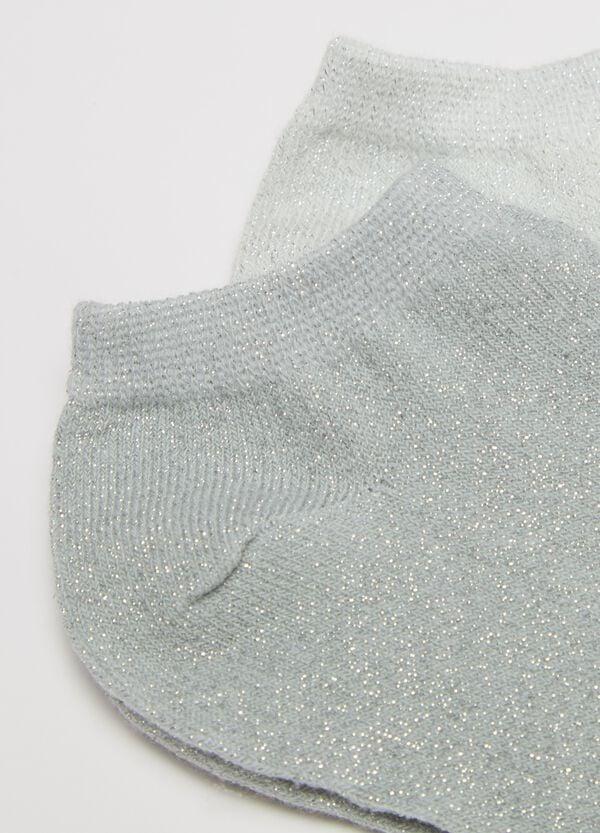 Ovs Set Cinque Calze Corte In Lurex Multicolore