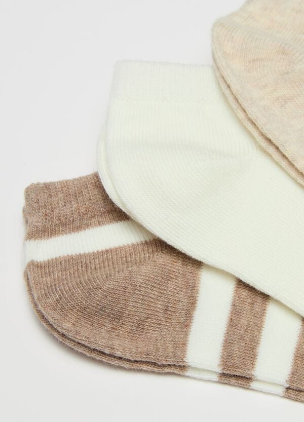 Ovs Set Cinque Calze Corte Multicolore