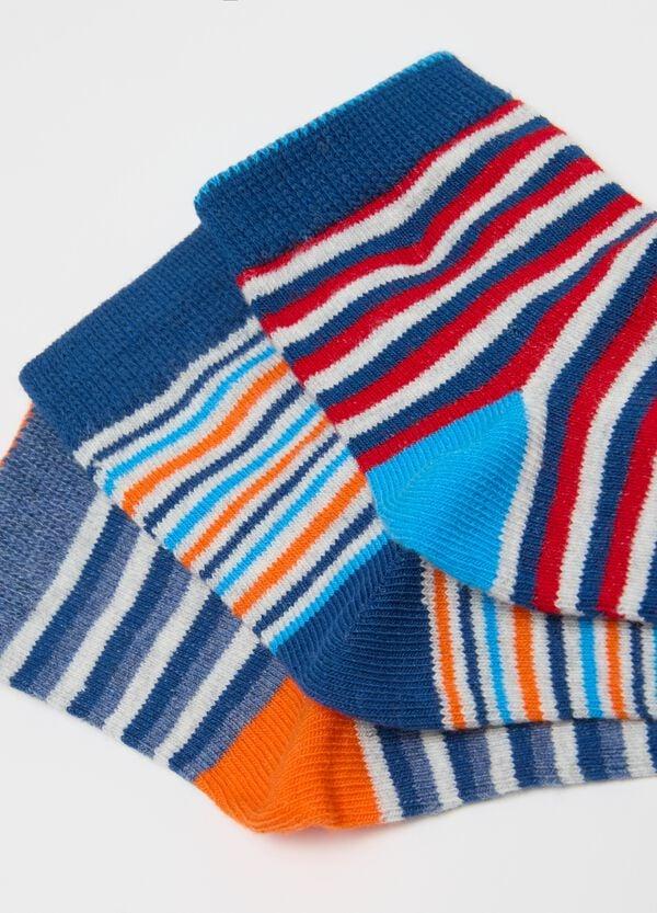 Ovs Set Cinque Calze Corte Righe E Auto Da Corsa