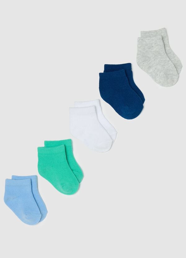 Ovs Set cinque calze corte stretch