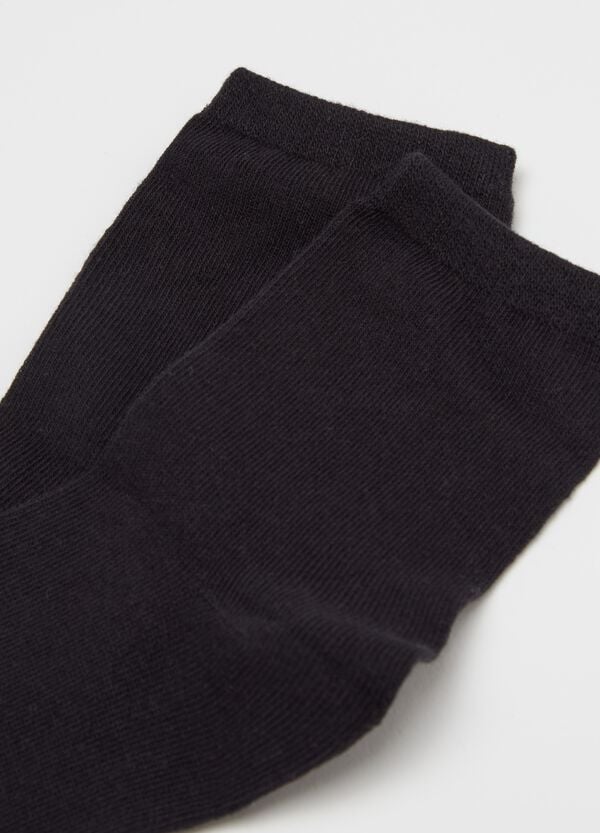 Ovs Set Cinque Calze Corte Tinta Unita