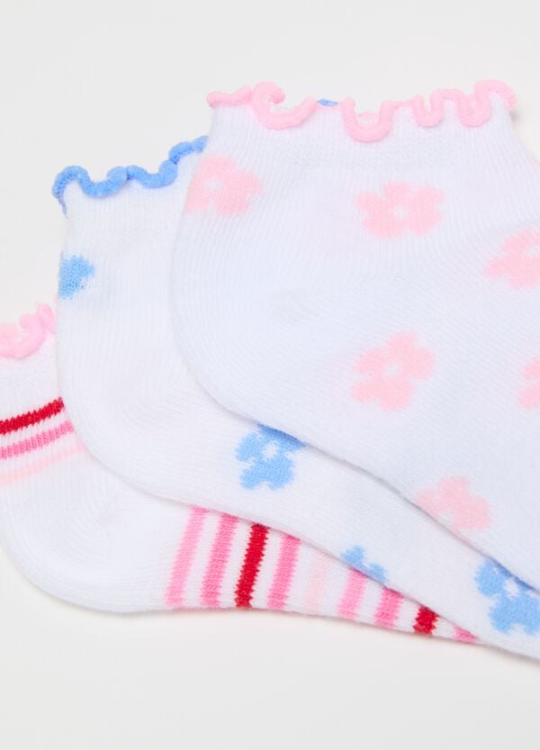 Ovs Set Cinque Pariscarpa Stretch Righe E Fiori