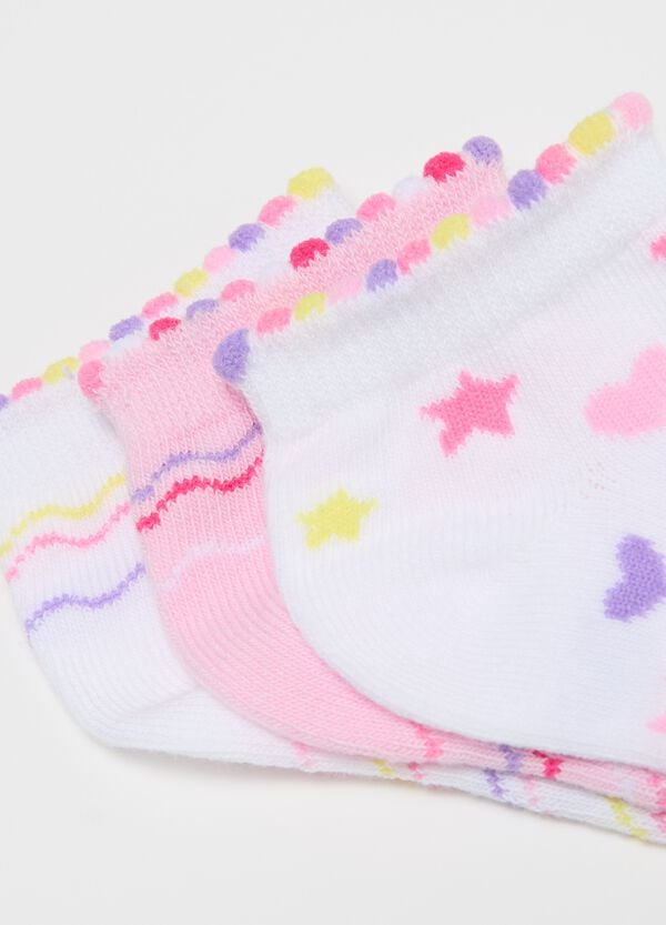 Ovs Set Cinque Pariscarpa Stretch Righe E Fiori