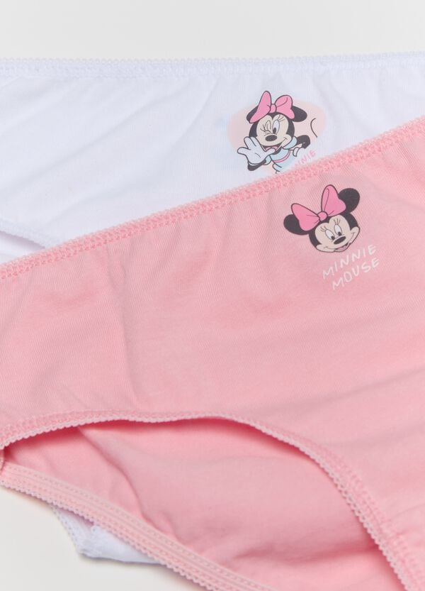 Ovs Set Cinque Slip In Cotone Con Disegno Minnie