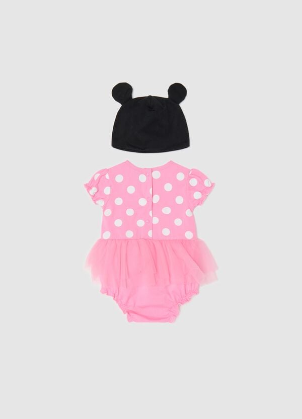 Ovs Set Pagliaccetto E Cuffia Con Orecchie Minnie