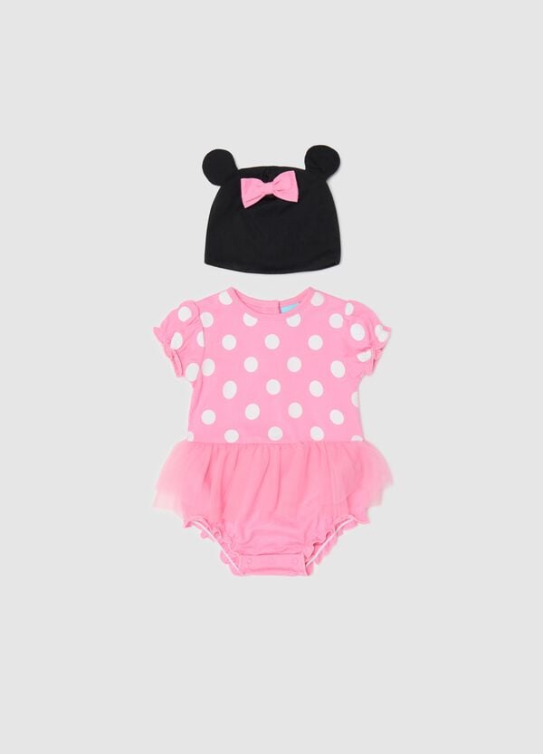 Ovs Set pagliaccetto e cuffia con orecchie Minnie
