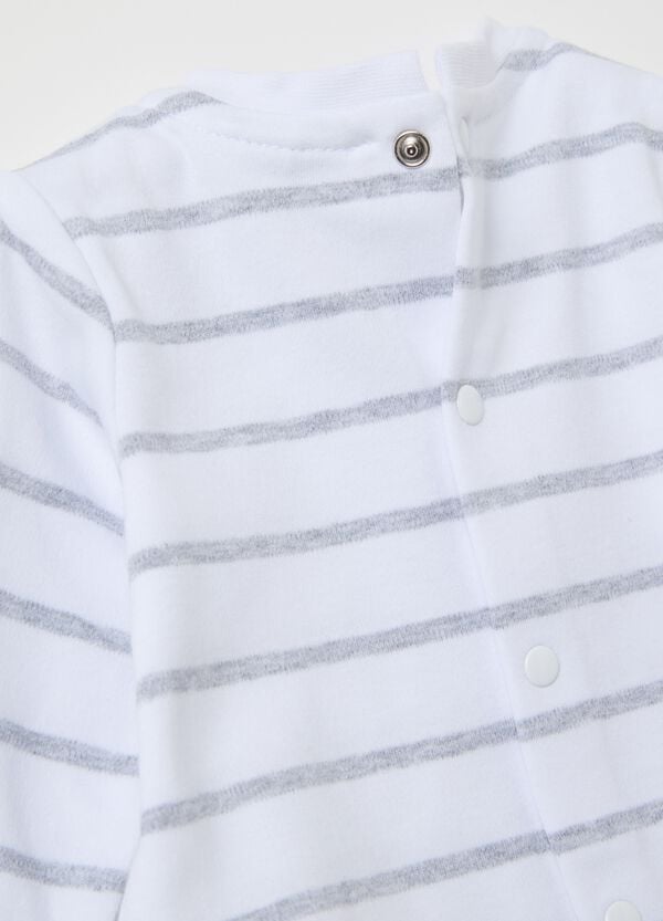 Ovs Set Salopette E T-shirt In Cotone