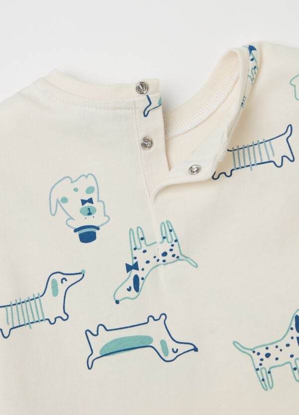 Ovs Set T-shirt Con Stampa E Bermuda